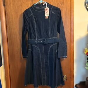 Beautiful brand new blue jeans dress